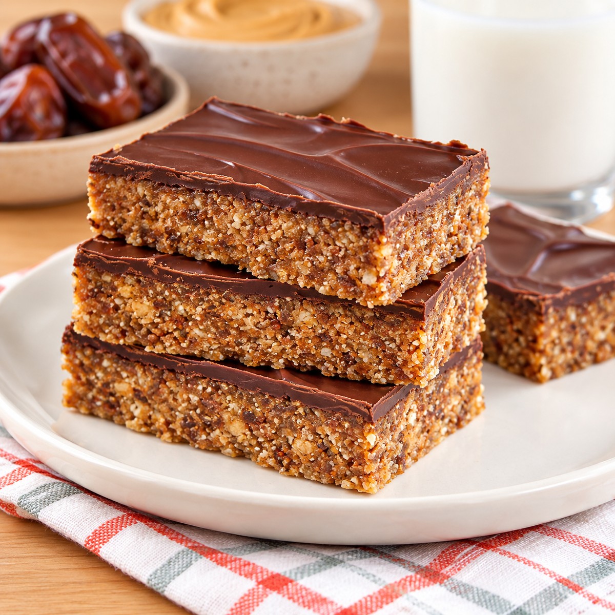Peanut Butter Cup Energy Bars