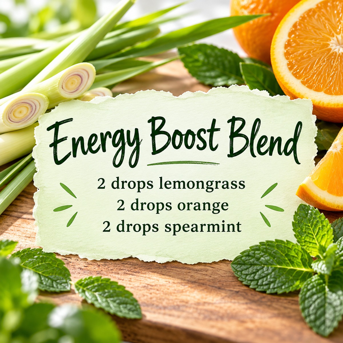 Energy Boost Diffuser Blend