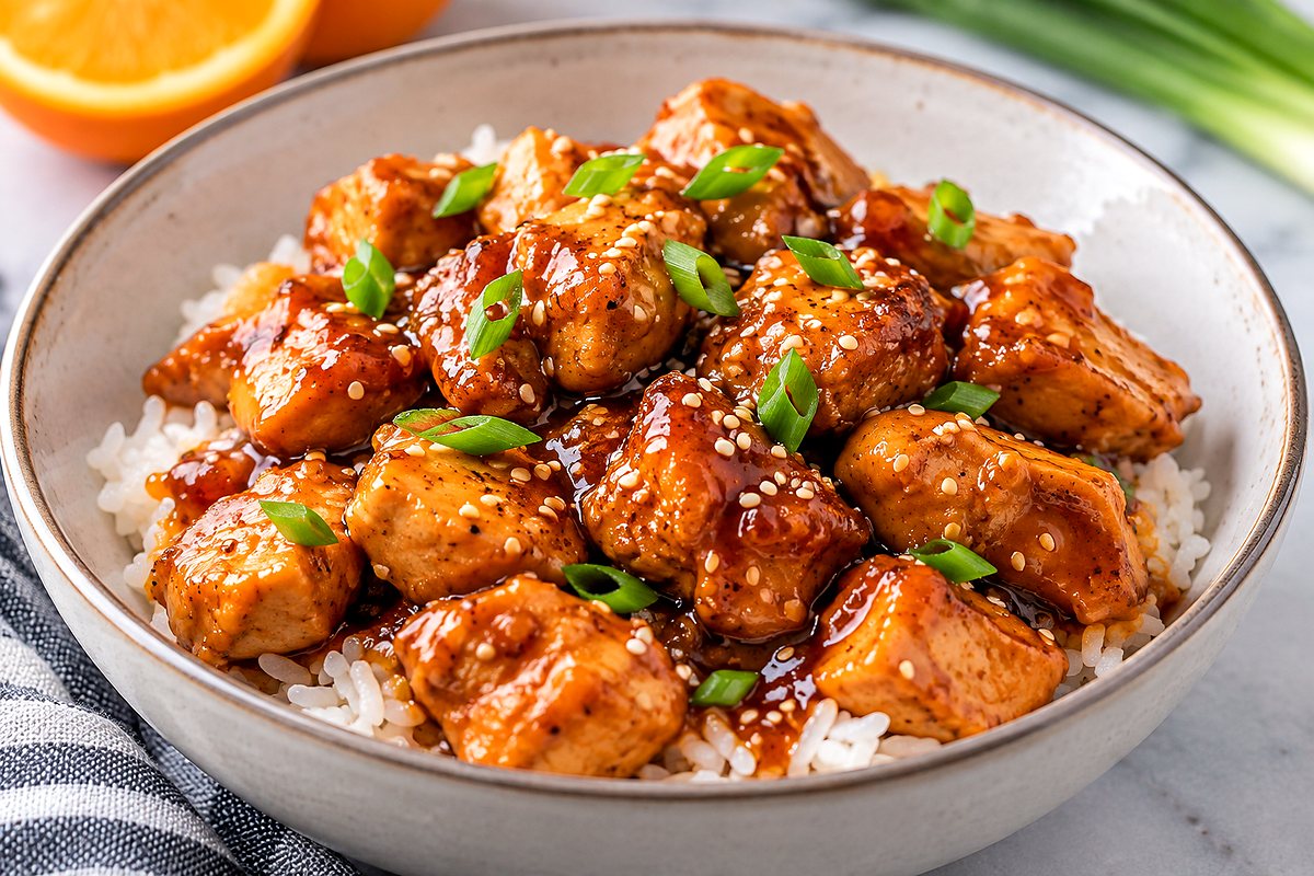 Sugar Free Orange Chicken